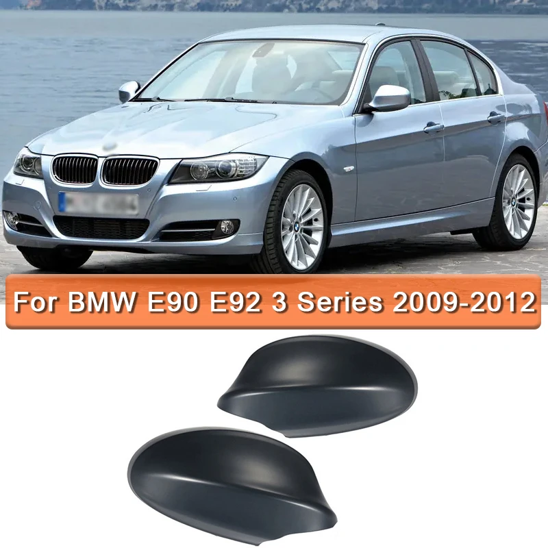 

Right Rear view Side Mirror Cover Cap fit for BMW E90 E92 3 Series 2009-2012 Quality ABS