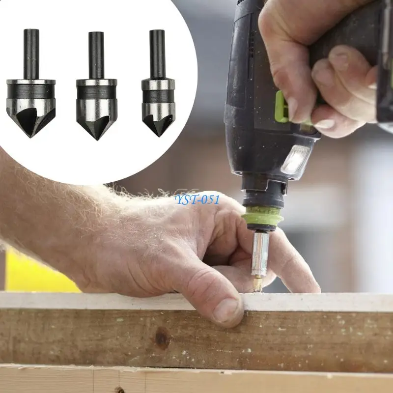 E15A Accurate 90 Degree Deburring Tools 12mm 16mm 19mm For Clean Smooth Edged On And Metal Enhanced Work Performances