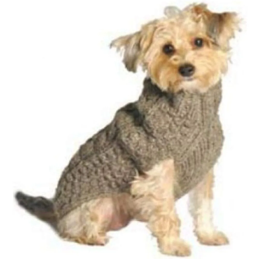 Pet Dog Coat, Dogs Hoodies,Chilly Dogs Cable Dog Sweater