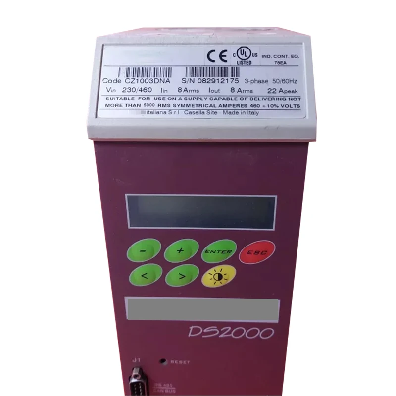 Neues Original MOOG CZ1003DNA DS2000 der Motion Solution Servoantrieb 3-phasig 50/60 Hz