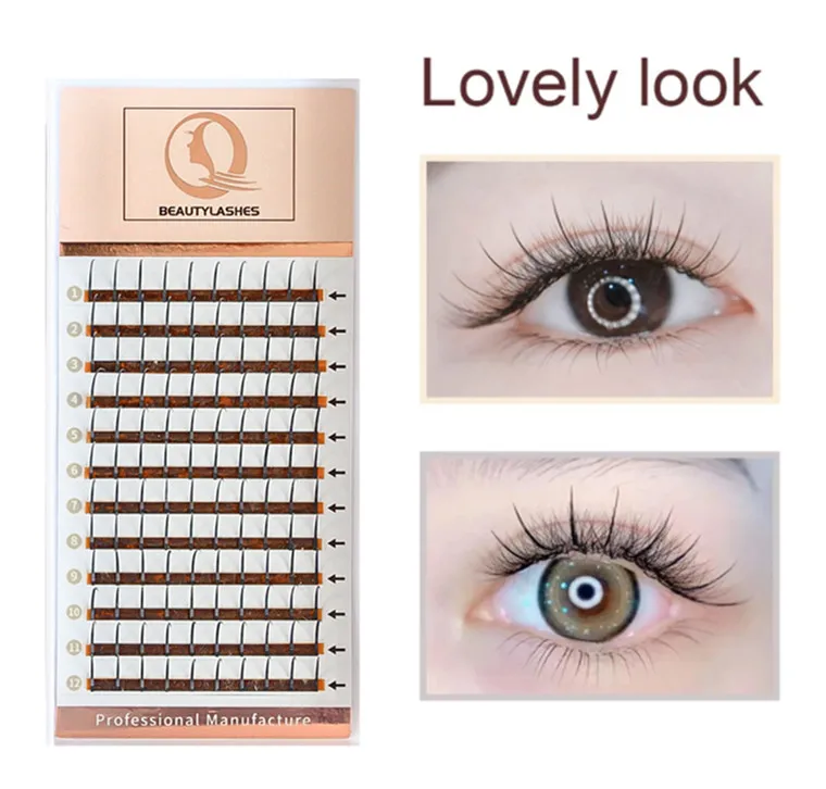 

Qbeautylashes шипы для наращивания ресниц, мягкие и легкие накладные ресницы
