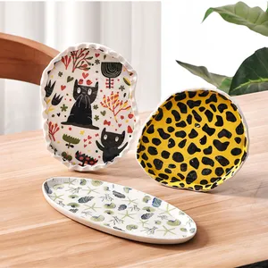 漫画パターン陶器の下着デカールペーパーヒョウ/子猫DIYセラミック着色転送紙Jingdezhen陶器ツール 10ベストセールス陶器の下着-6