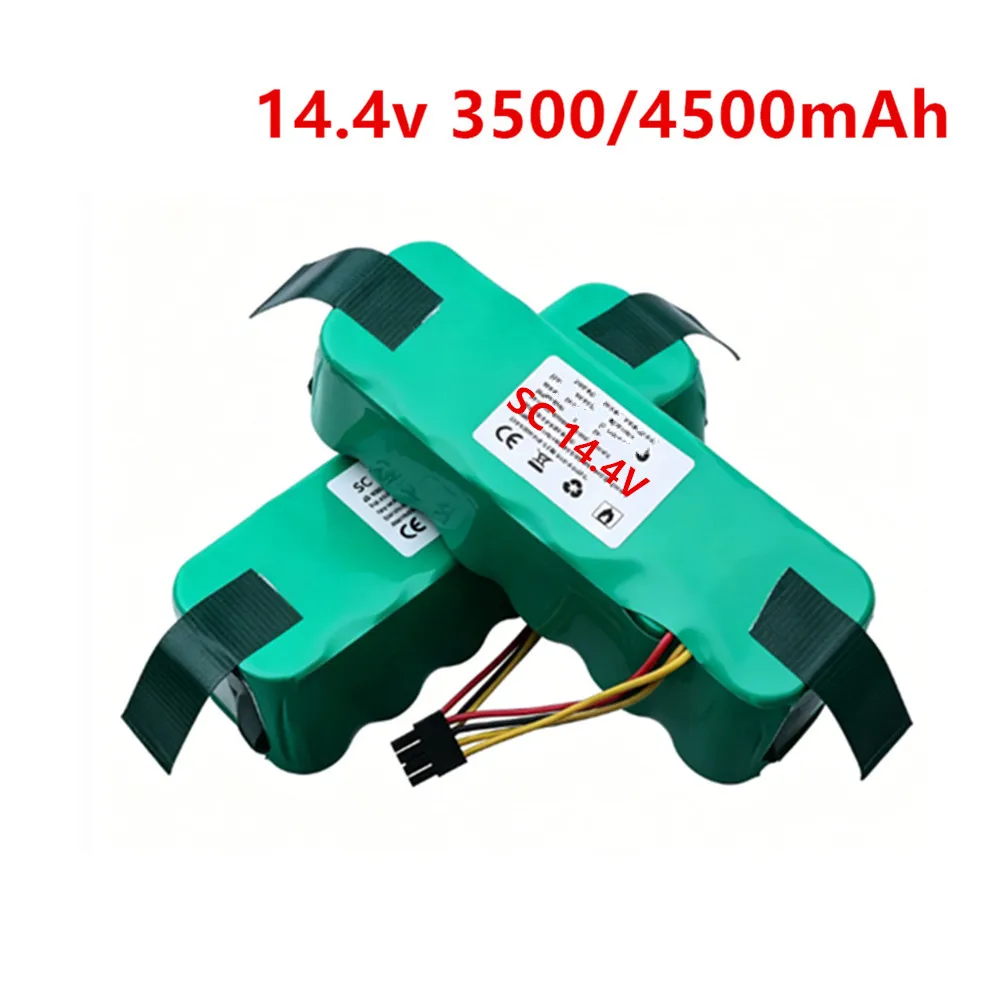 NI-MH 14.4V 3500mAh 4500mAh For Panda X500 X600 For Ecovacs Mirror CR120 Vacuum Cleaner Batteries For Dibea X500 X580