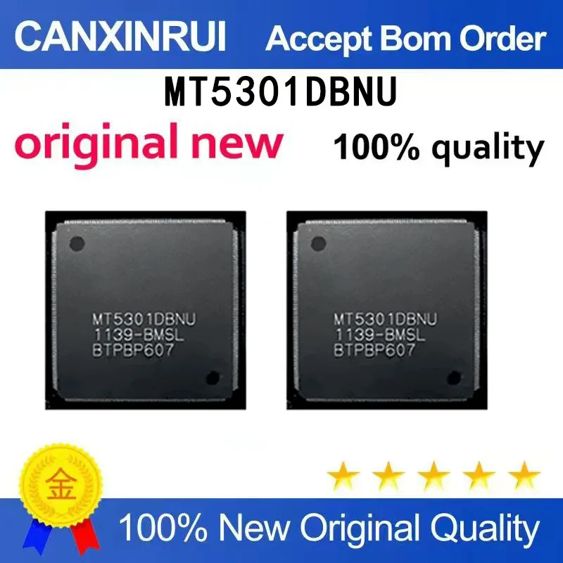 (5pcs-100pcs)New original MT5301DBNU TQFP256 LCD TV decoding chip