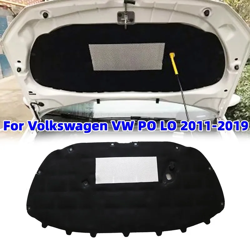 

1Pcs Car Front Hood Engine Sound Insulation Pad Heat Soundproof Cover Mat For Volkswagen VW PO LO 2011-2019