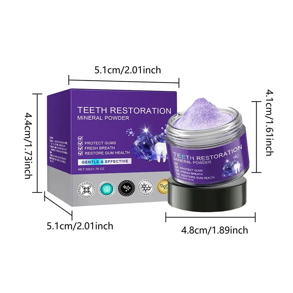 ลบคราบฟันผงทําความสะอาด Freshen Breath ฟันไวท์เทนนิ่งฟันผง Intensives Stain Removal สําหรับดูแลฟัน