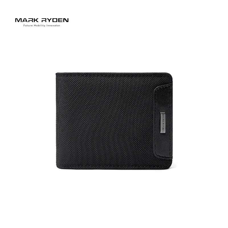 carteira-bifold-mark-ryden-'understated-chic'-em-tecido-oxford-com-6-slots-para-cartoes-bolsa-minimalista-masculina-para-negocios