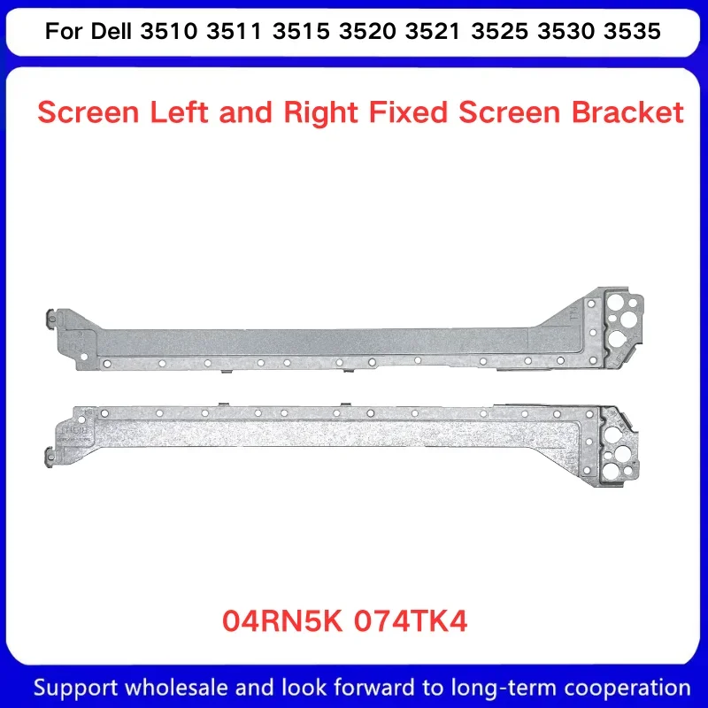 جديد لـ Dell Latitude 3510 E3510 L3510 LCD الخلفي 08XVW9/الحافة الأمامية 0GCK6R/الأسفل 0G50DR/المفصلات 04RN5K