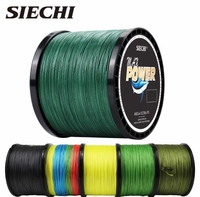 SIECHI New X12 Super Strong 12 Strands Braided Fishing Line 300M 500M 1000M Multifilament PE Line Saltwater Fishing Tackle