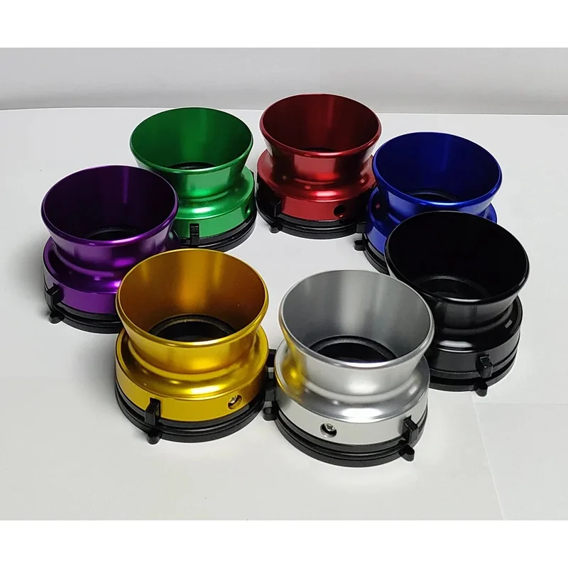 1 زوج جديد المهنية NAB مهايئ توزيع 10 بوصة مصقول سبائك الألومنيوم فتاحة ل Studer ReVox ل Akai ل Teac