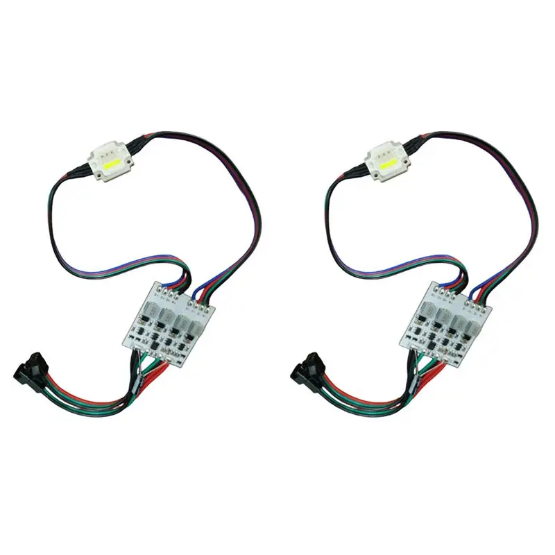 

Новый адресный светодиодный модуль Shown-2X UCS2904 12W RGBW высокой мощности, цифровой светодиодный светильник RGBW с входом DC12V (B)