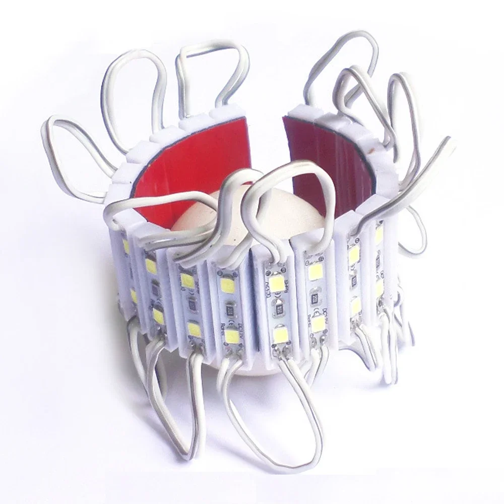 20pcs LED Modules 2835 SMD DC 12V 2 LEDs Backlight Waterproof IP65 LED Sign Lighting red green blue yellow white