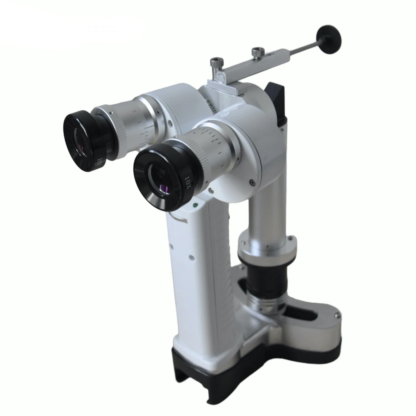 Portable handheld slit lamp for patients and ICU bedside examinations