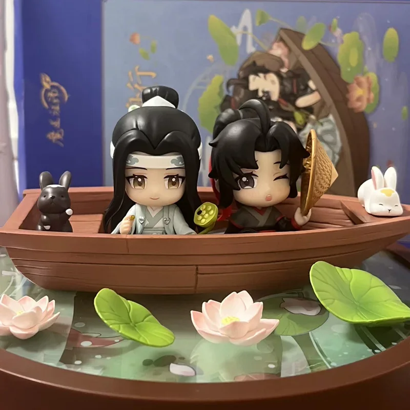 

Оригинальная Аниме Фигурка МО дао ЗУ Ши Вэй усян Lan Wangji, Q-версия, декоративная подвеска, подставка для ночи, коллекционная игрушка, подарок