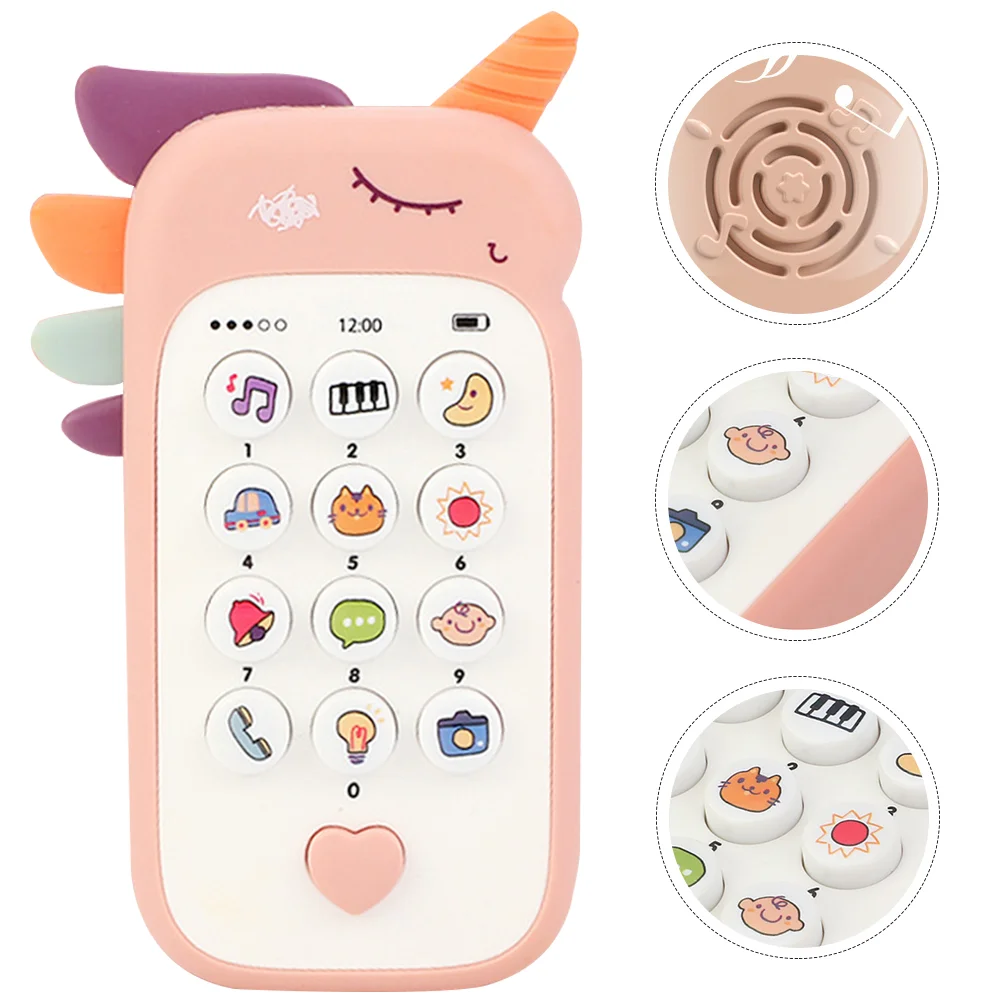 Children's Mobile Phone Toys for Babies Bite-resistant Baby Toddler Kids