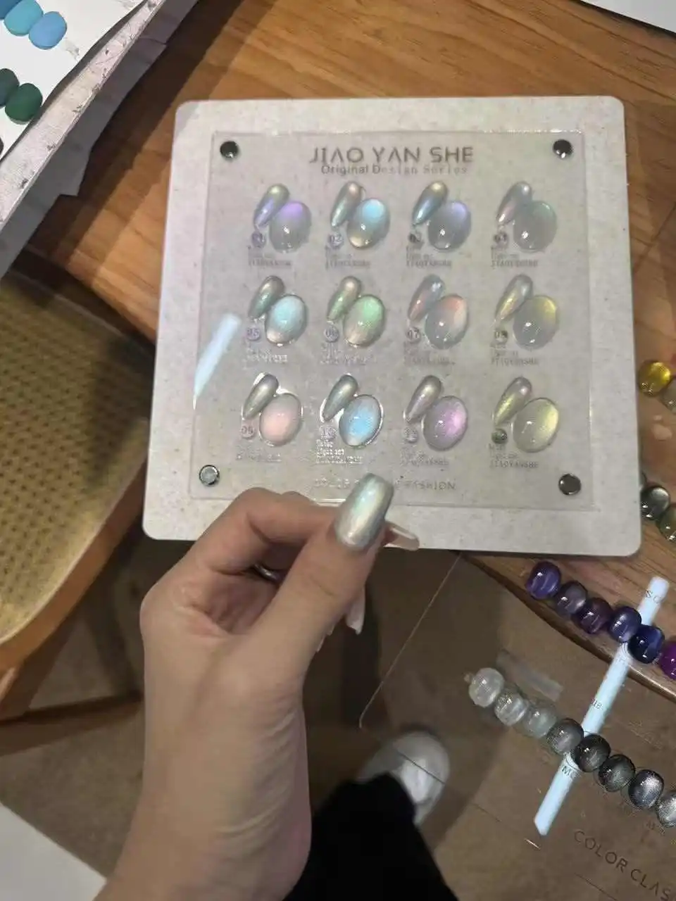 

JIAOYANSHE, 12 цветов, набор гелей для ногтей «кошачий глаз» с лунным светом, новинка 2025, модный, долговечный, нетоксичный УФ-гель без HEMA, без TPO, оптовая продажа