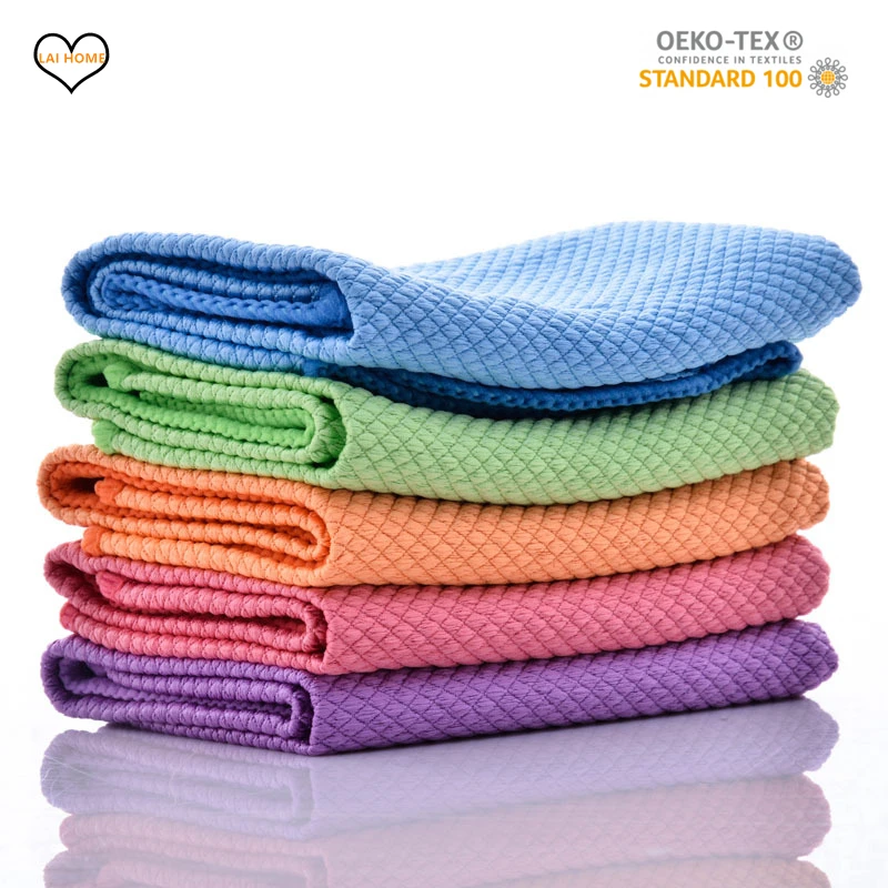 5/10/15PCS Microfiber cloth glass wipes window rags cleaning tools screen cleaner towels kitchen tea towel house accessories