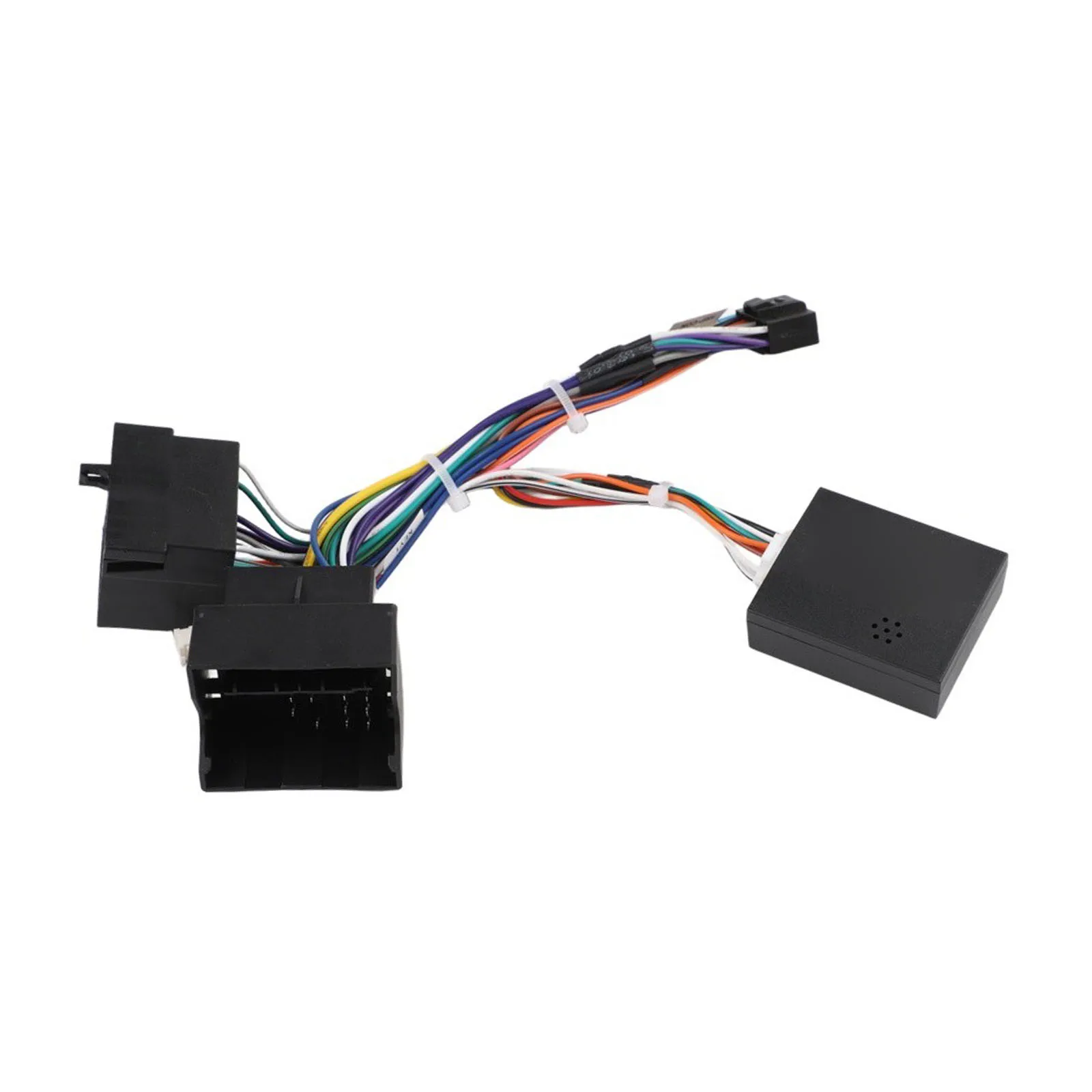 16 Pin Power Line Harness with CAN Bus Decoder Box for Porsche For Cayenne 2003-2018 For Android Radio Compatibility