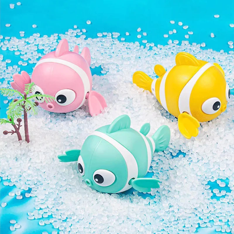 Baby Bath Toys Swing Clownfish Sprinkler Bathtub Spray Water Bath Toy Pool Bathroom Baby Toy for Toddlers Infant Kids Boys Girls