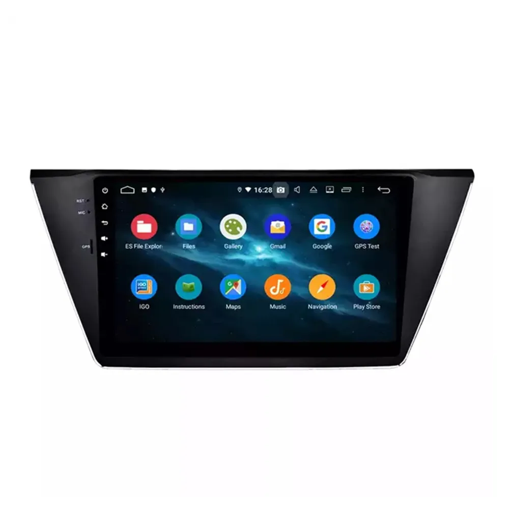 

10.1" Android 14 MT8667 Car Stereo 8+256G 8 Core For VW Touran 2015-2017 Multimedia Player Radio Audio DSP Touch Deckless