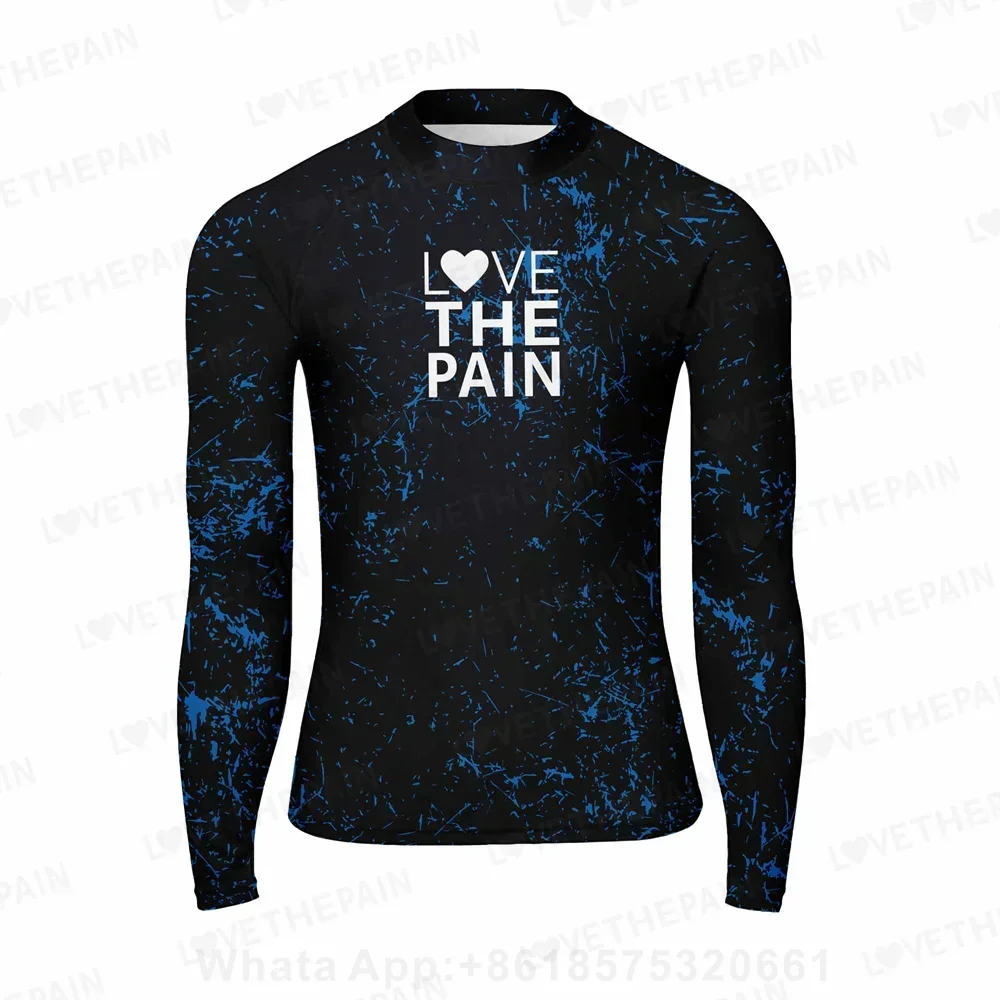 Rashguard Men's Swimsuit Top Uv Sun Protection Shirt Swimsuit With Long Sleeves Rash Guard Diving Surfing Suits Surf Clothes