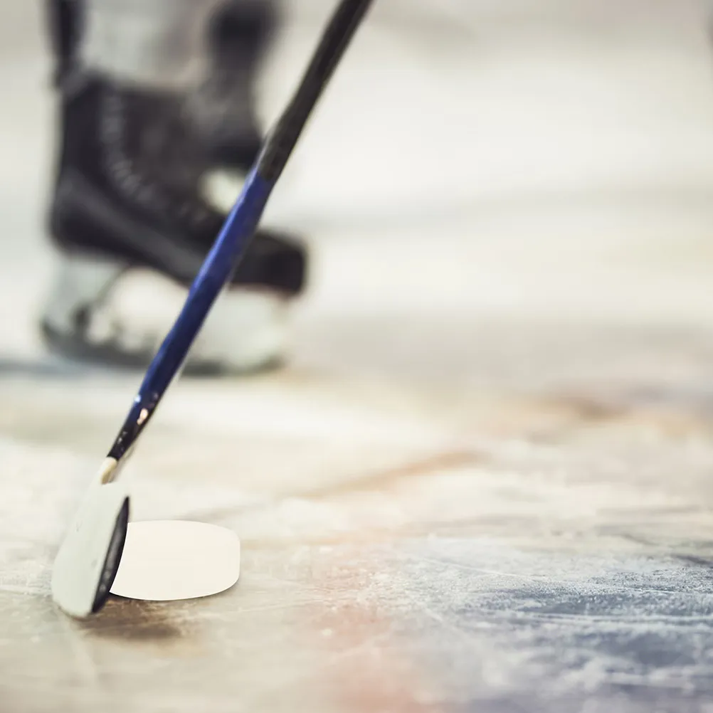 

4 шт. светящиеся в темноте шайбы для хоккея, светящиеся в темноте тренировочные шайбы бежевого цвета, аксессуары