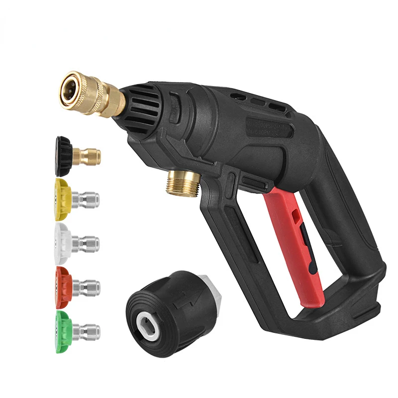 Car Wash Watering Gun 4000 PSI Power Washer Gun with M22-14 Connector for Car High Pressure Washer 1/4” Quick Connector