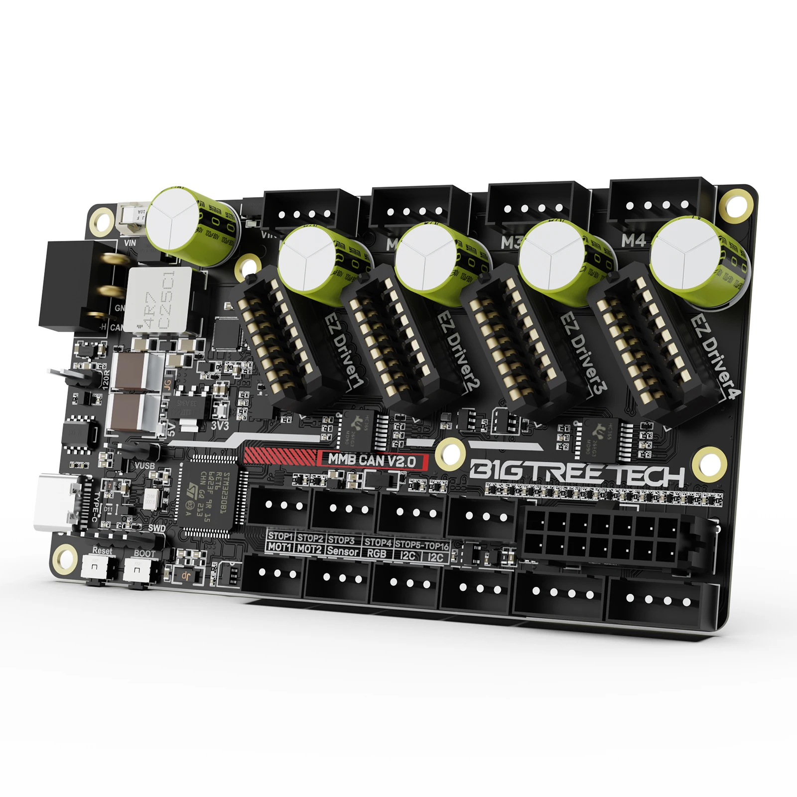 BIGTREETECH MMB CAN V2.0 Board Enraged Rabbit Carrot Feeder board Feeder board 3d Printer Parts for Voron 2.4 trident ERCF