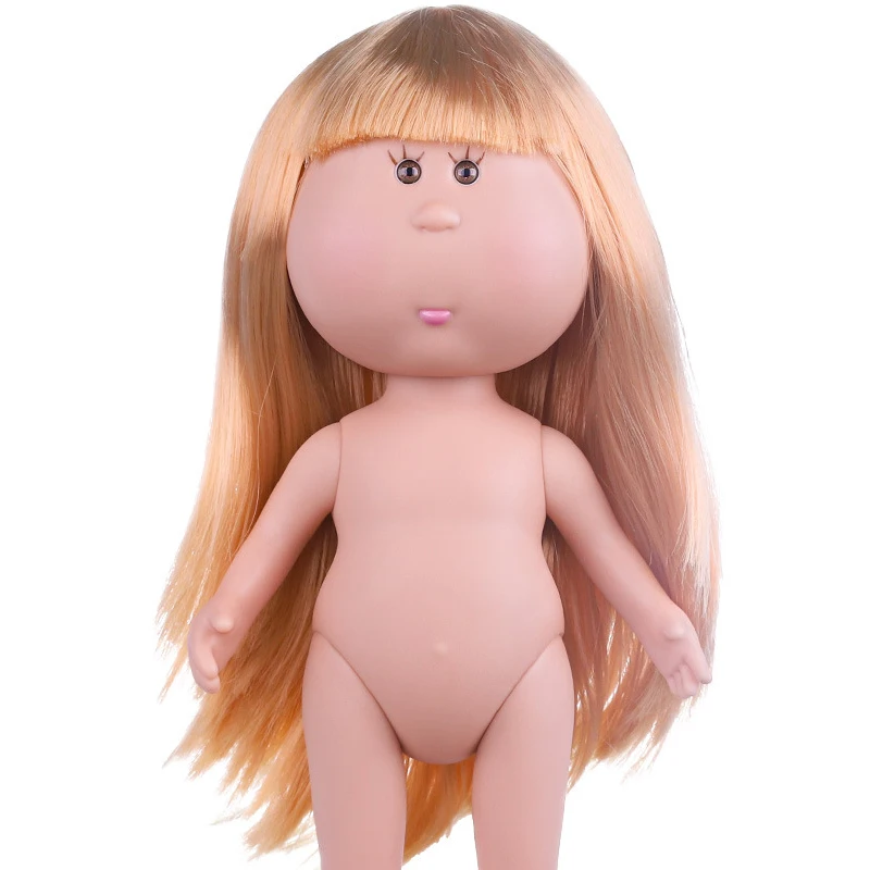 24 سنتيمتر الارتفاع فتاة ميا متعدد الشعر/الجلد لهجة الإنسان تمثال حلية حفلة الأطفال الفتيات مهرجان الهدايا لطيف الدعائم الديكور #2