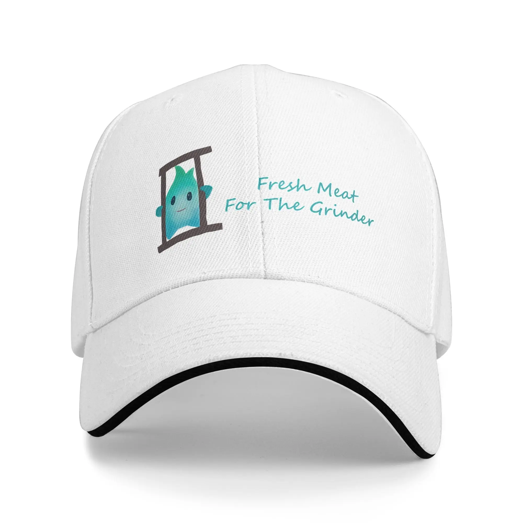 Fresh Meat  Baseball Cap Lumalee Stylish Trucker Hat Summer Unisex-Teens Outdoor Gym Snapback Cap