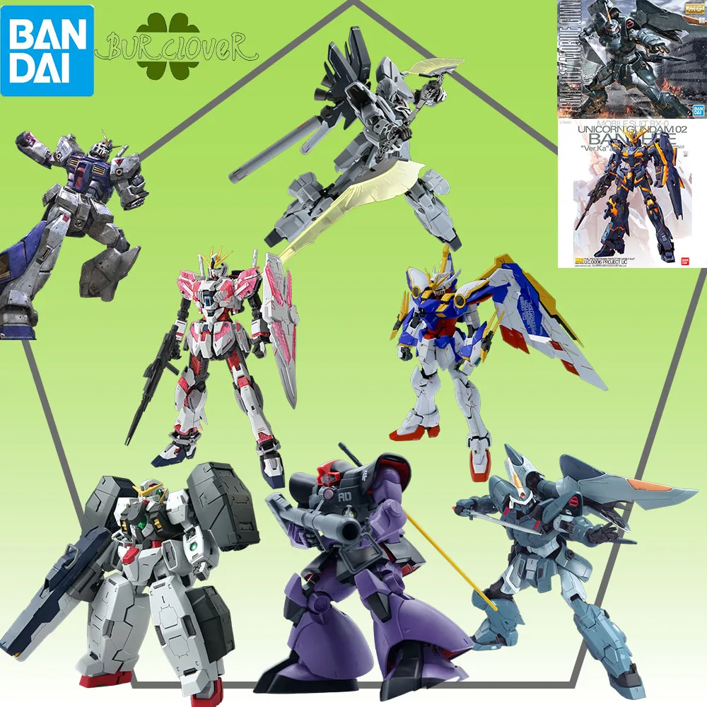 

BABDAI Original MG Gundam BARBATOS AGREAS BEELZEBUB WARRIOR UNICORN GUNDAM O2 Anime Action Figure Assembly Model Toys IN STOCK