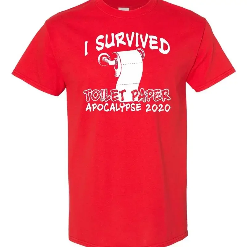 I Survived Toilet Paper Apocalypse 2020 Men's T Shirt 223