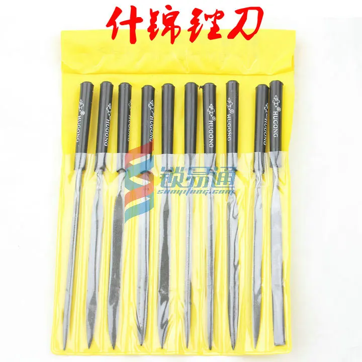 

ZHEYI 10PCS/Set High Quality Mini Needle File Set Hand File Tool For Key Cleaner Assorted Files Woodworking Locksmith Tools