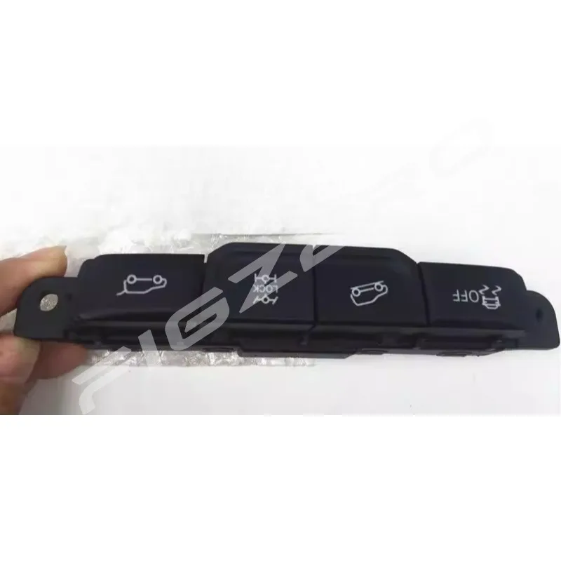 Automobiles Body Kits Exterior Parts Centre Console Lock Four-wheel Drive Button Switch Black Colour for Roewe RX5