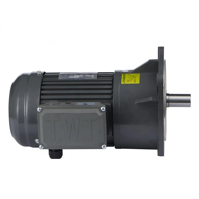 High Torque Low Speed Vertical AC Gear Motor Magnetic Brake 0.5-3HP