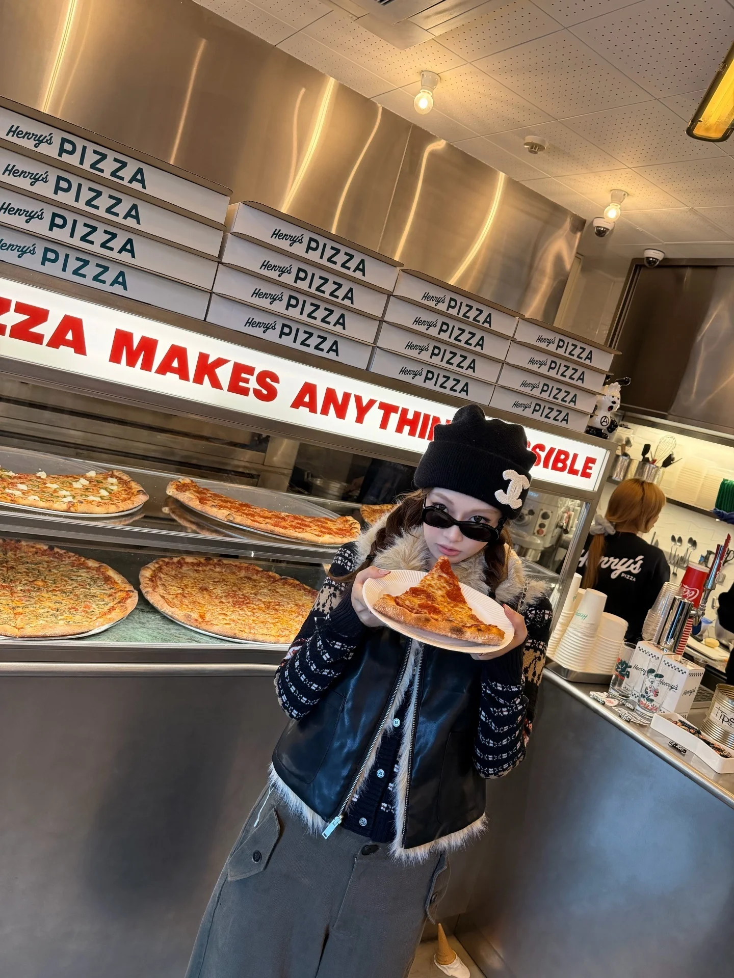 토마토 히어로 양면 착용 퍼 베스트 재킷 여성용 민소매 탑 패셔너블 빈티지 스타일 짧은 길이 루즈핏