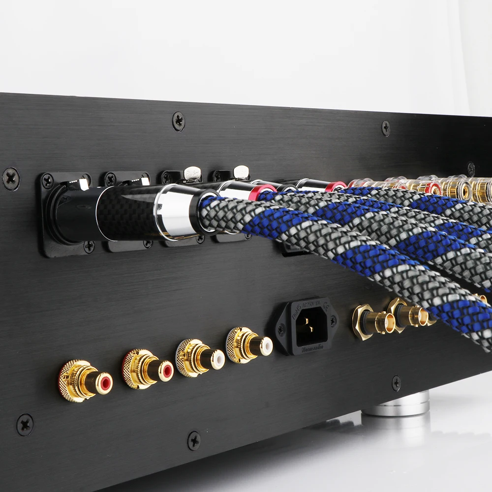 xlr Audiokabel 3Pin xlr Draht OCC versilbert geräuscharmes Mikrofonkabel symmetrisches Kabel für Mikrofon, Verstärker – Detail 14