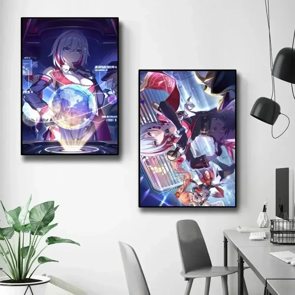 Numby Game Honkai Star Rail Canvas Painting Poster Topaz Wall Art Home Room Decor Canvas Painting Living Room Decor