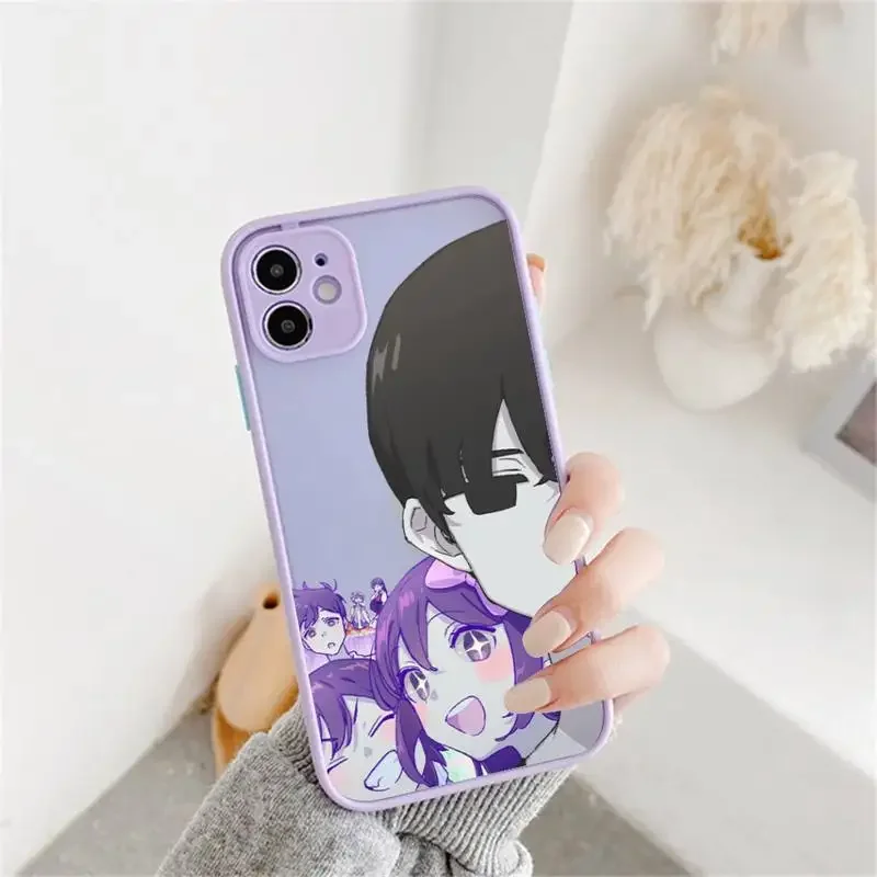 Cute Omori Game Phone Case For IPhone 12 11 13 14 Pro Max XR XS Max X SE2020 7 8 PlusHard Shockproof Purple Case