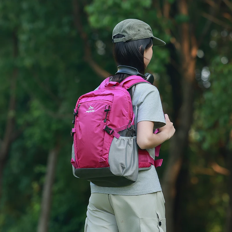 حقيبة ظهر جديدة للتنزه في الهواء الطلق للنساء والرجال حقيبة تسلق الجبال للتخييم خفيفة الوزن لركوب الدراجات من النايلون