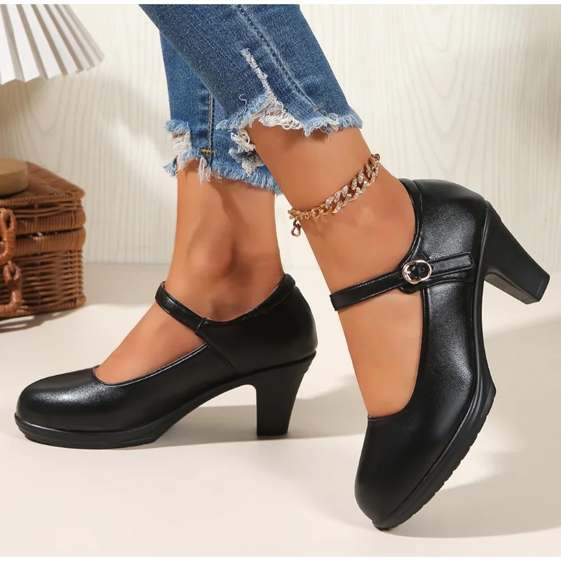 

New Classic Fashion Women's High Heels Shoes High-end Dress Work Shoes Women's Luxury Party Shoes High Heel Pumps Plus Size 42