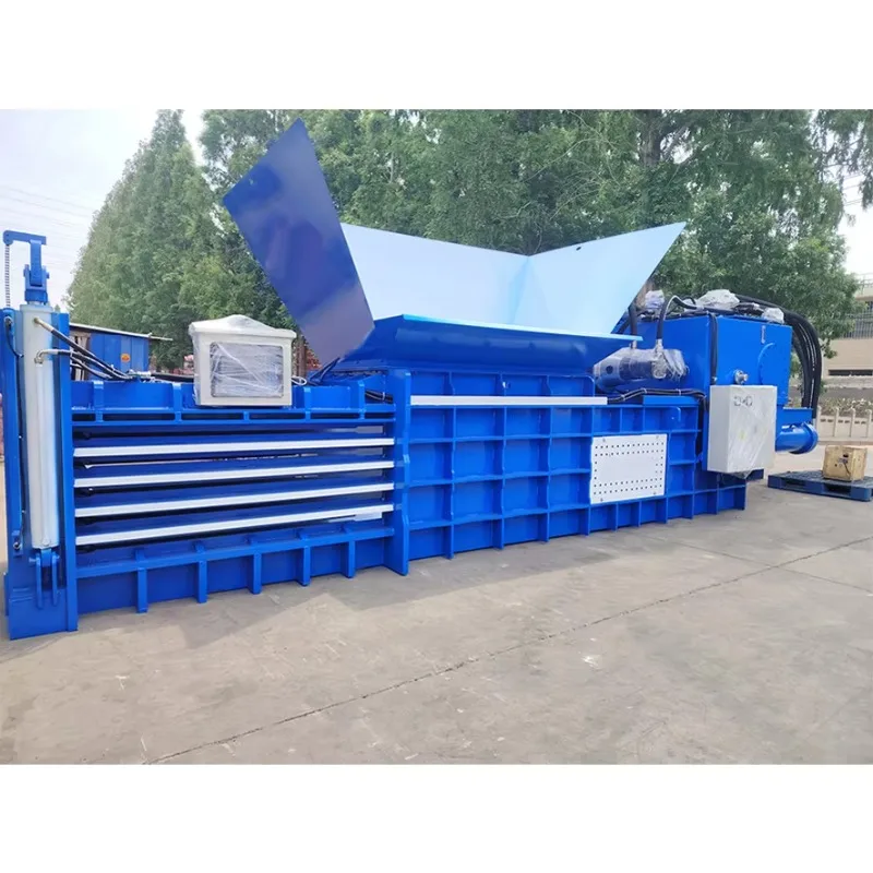 Hydraulic Baling Press Machine Price Clothing Baler Machine /Horizontal Cloth Baling Press for Sale