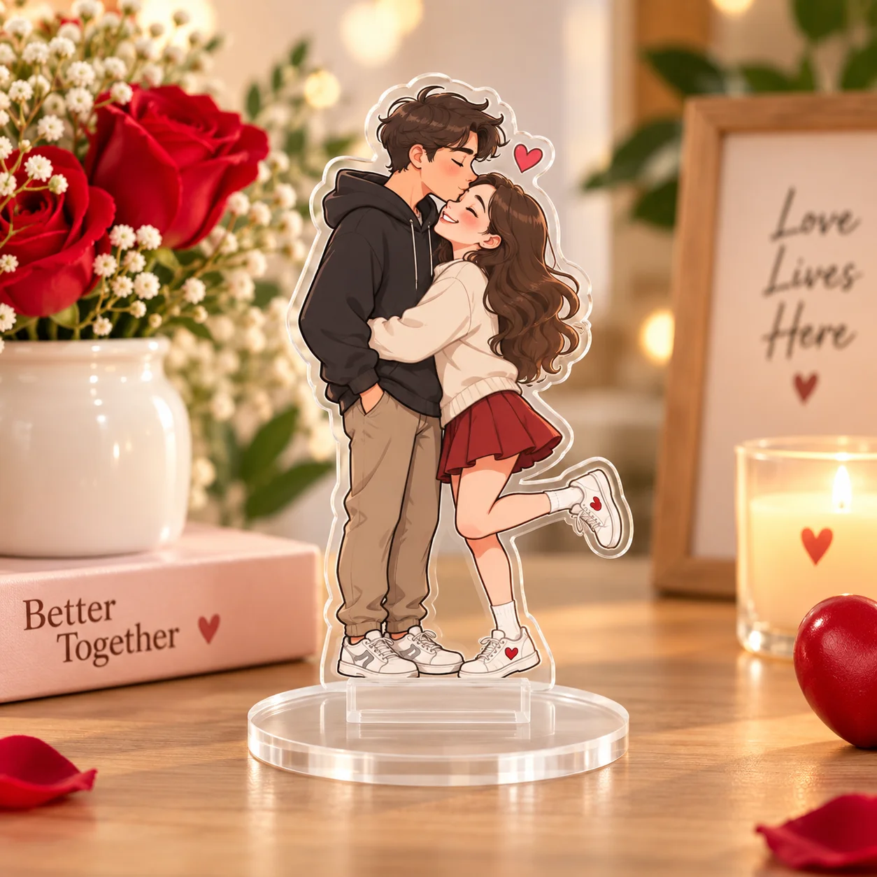 Picture Custom Acrylic Standee Cute Character Shape Desktop Decor Personalized Photo Gift for Home Office Display Keepsake - view 5