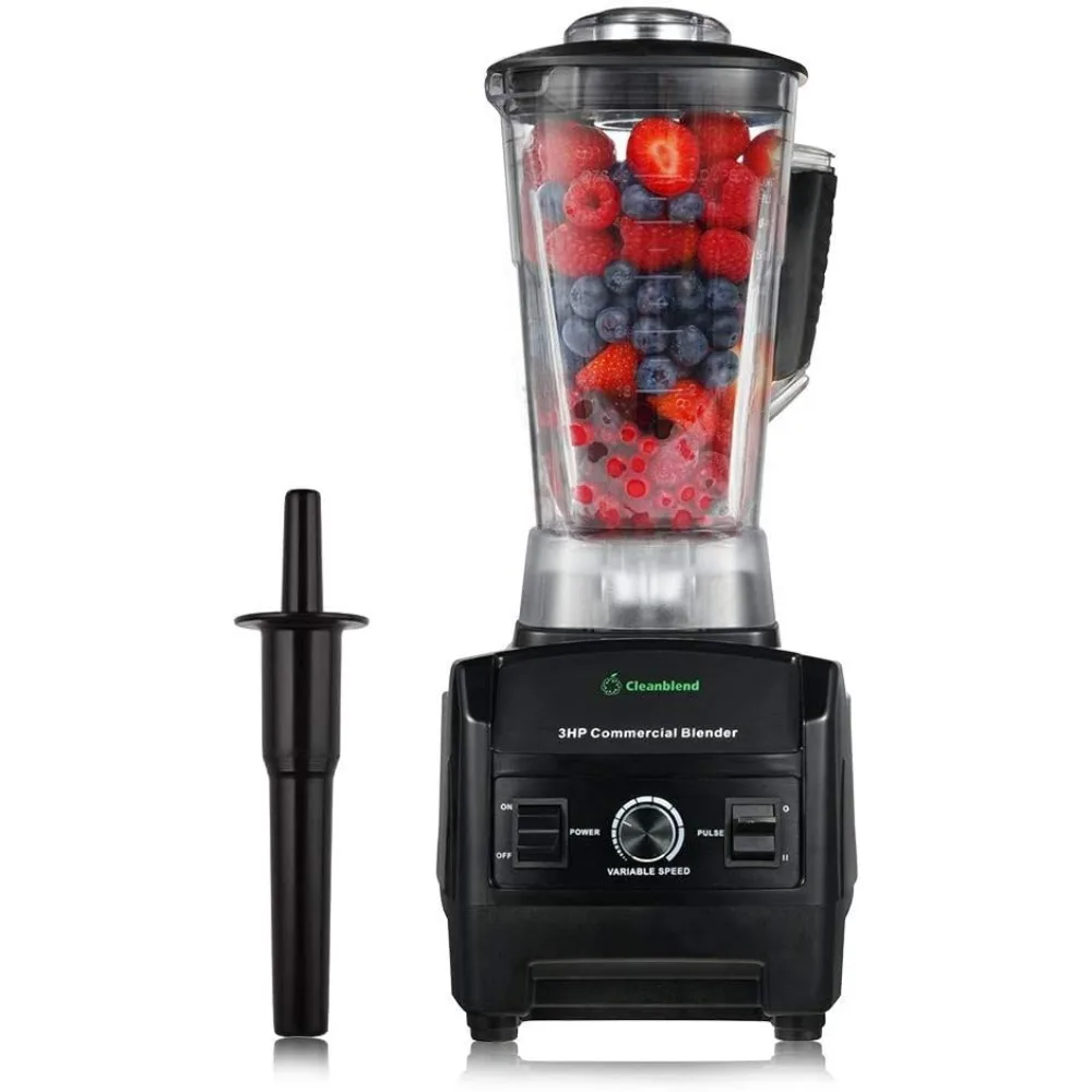 Commercial Blender - 64oz Countertop Blender 1800 Watts - High Performance, High Powered Professional Blender