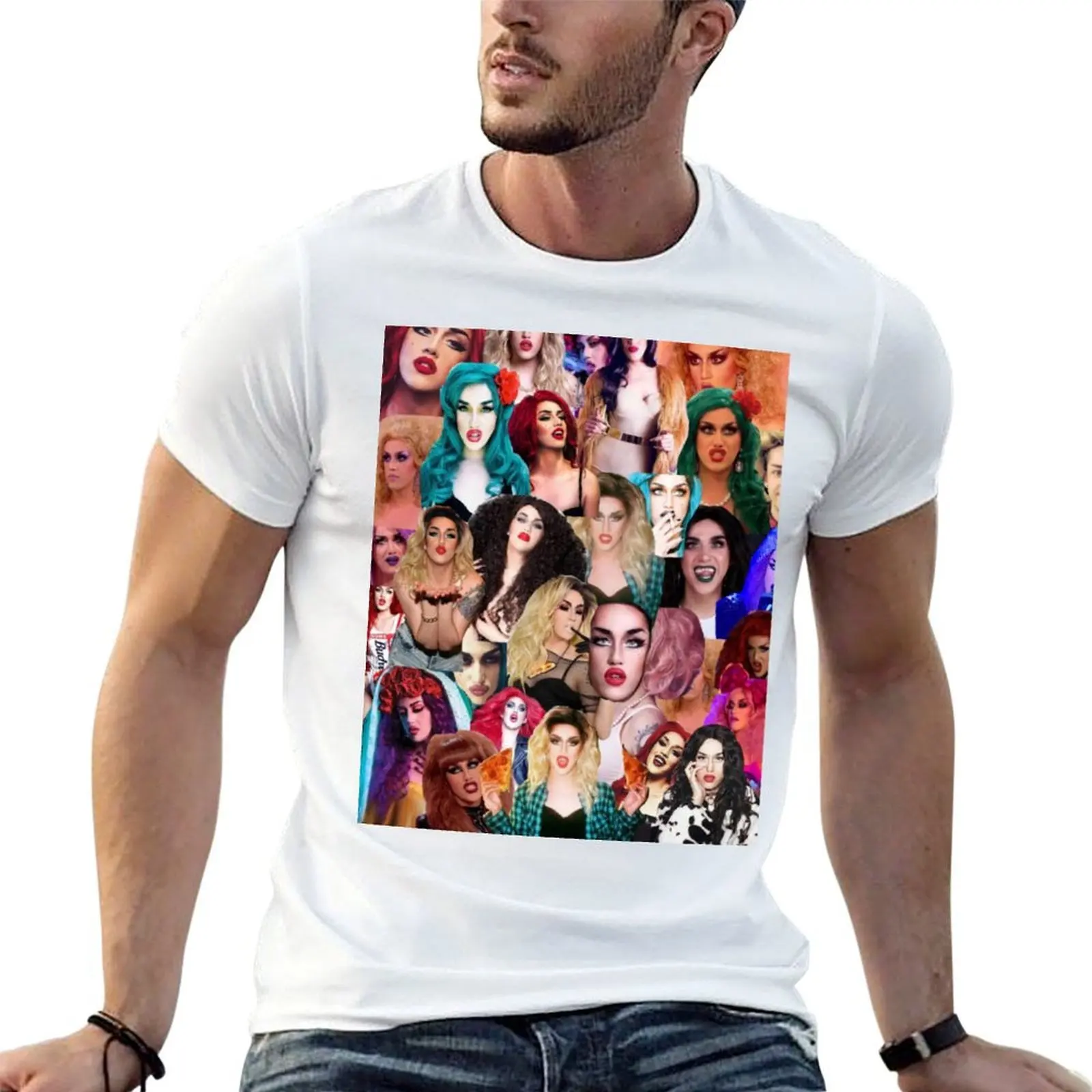 Adore Delano Collage T-Shirt shirts graphic valentines boutique clothes mens t shirt graphic