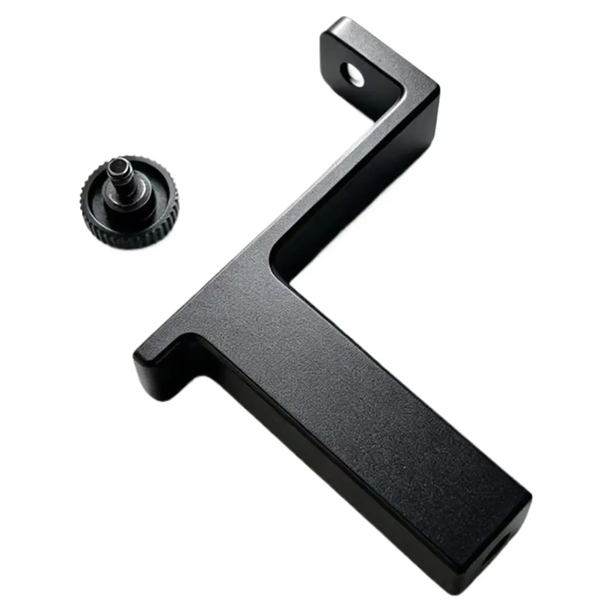 For 4/4P Camera Vertical Handle W Anti-Scratch Foam Pad /Strap Hole/Expansion Port Black