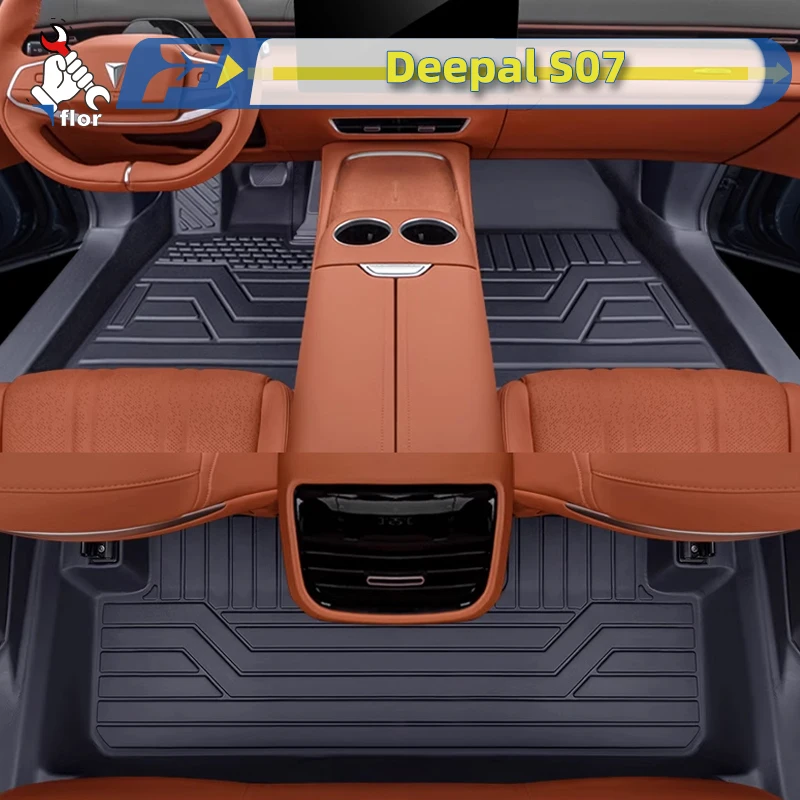 

For Left-hand Drive Car Floor Mat Deepal S07 2024 Custom Fit Full Surround Foot Mat Interior Protection Liner Floor Liner