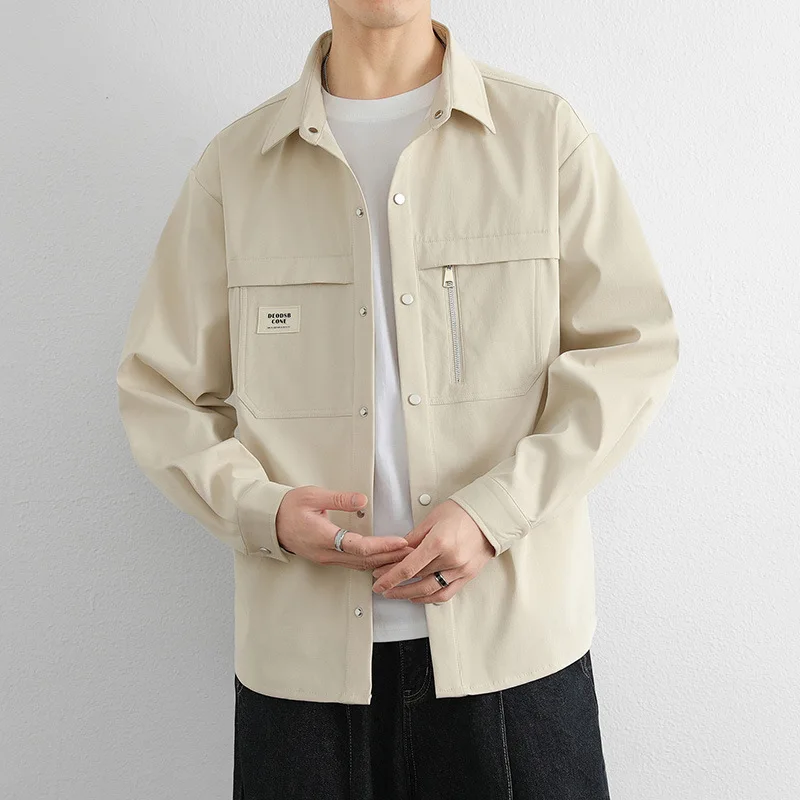 Spring And Autumn Fashion Printing Casual Tooling Style Versatile