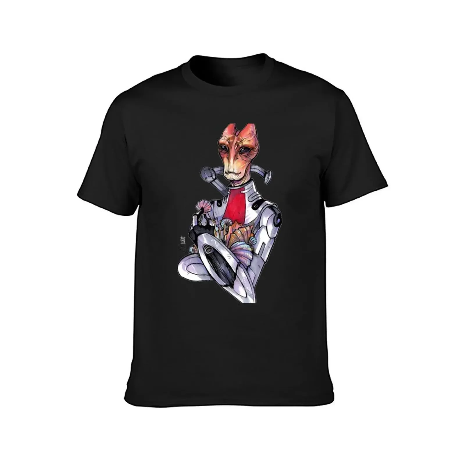 Mass Effect - Mordin T-Shirt cheap stuff summer tops street wear Men's clothing