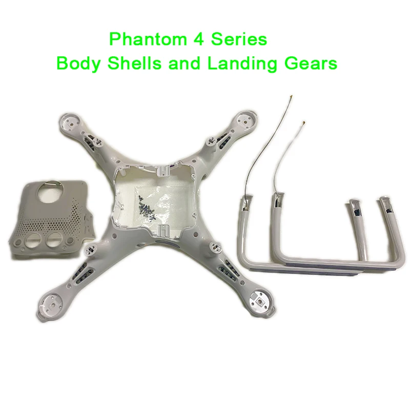 Original Phantom 4Pro V2.0 Upper Shell Phantom 4 Pro Middle Shell Middle Frame Bottom Shell Landing Gears for DJI Phantom 4 Pro